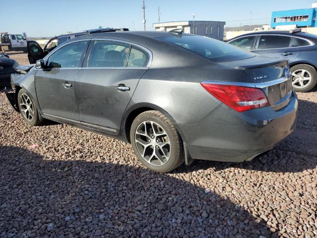 1G4G45G35GF188517 - 2016 BUICK LACROSSE SPORT TOURING CHARCOAL photo 2