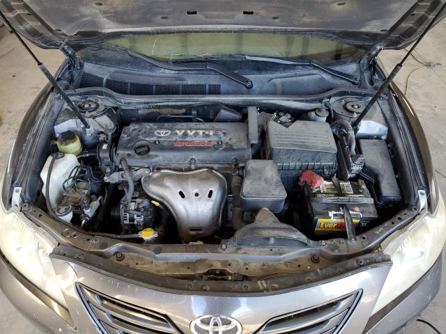 4T4BE46K27R002024 - 2007 TOYOTA CAMRY CE GRAY photo 11