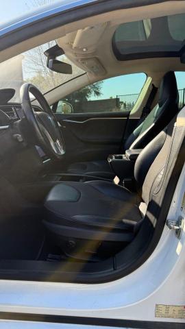 5YJSA1CG8DFP12090 - 2013 TESLA MODEL S WHITE photo 5