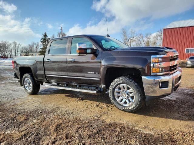 1GC4K0CY9JF247416 - 2018 CHEVROLET SILVERADO K3500 LTZ BROWN photo 1