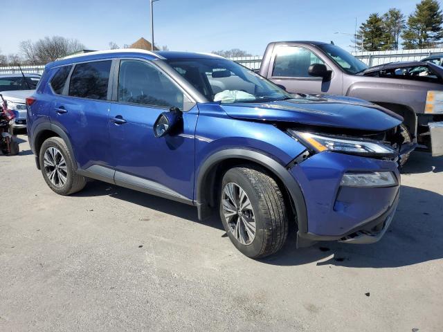 JN8BT3BBXNW334724 - 2022 NISSAN ROGUE SV BLUE photo 4