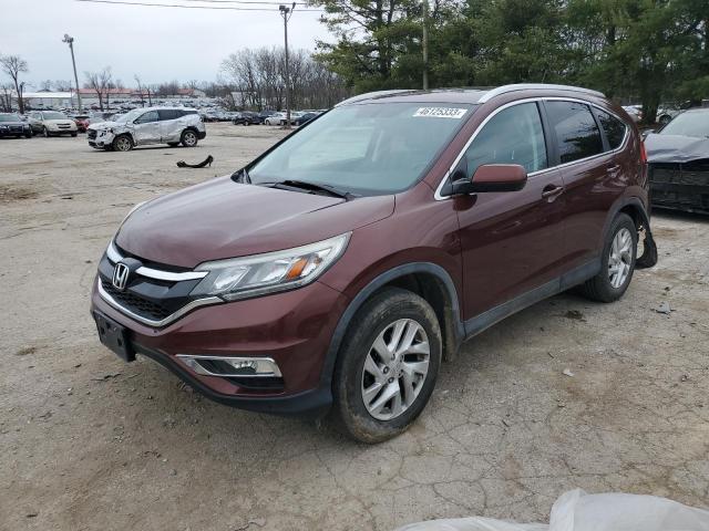 5J6RM4H72GL038143 - 2016 HONDA CR-V EXL RED photo 1