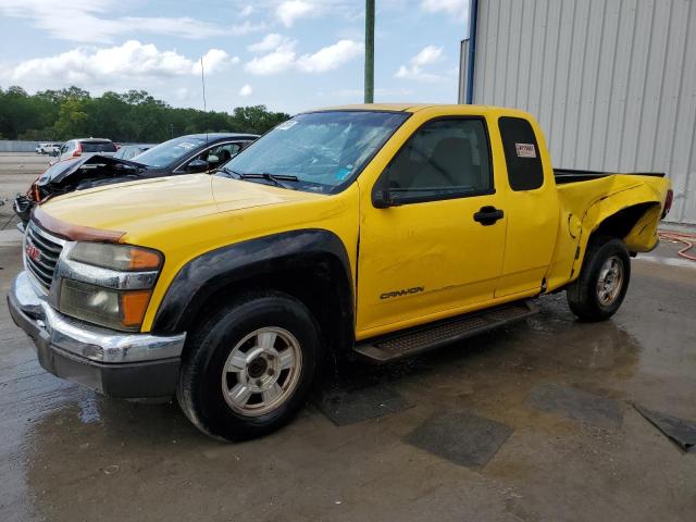 1GTCS196658111634 - 2005 GMC CANYON YELLOW photo 1