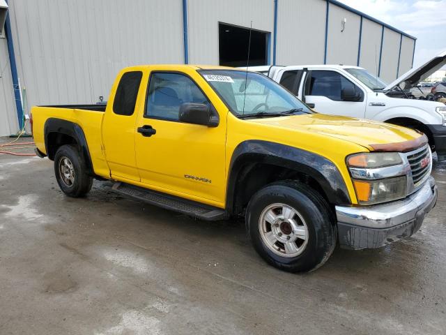 1GTCS196658111634 - 2005 GMC CANYON YELLOW photo 4