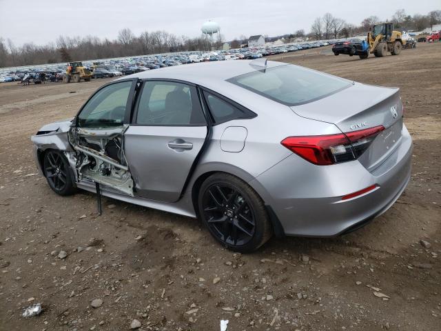 2HGFE2F54PH513768 - 2023 HONDA CIVIC SPORT 银色 照片 2