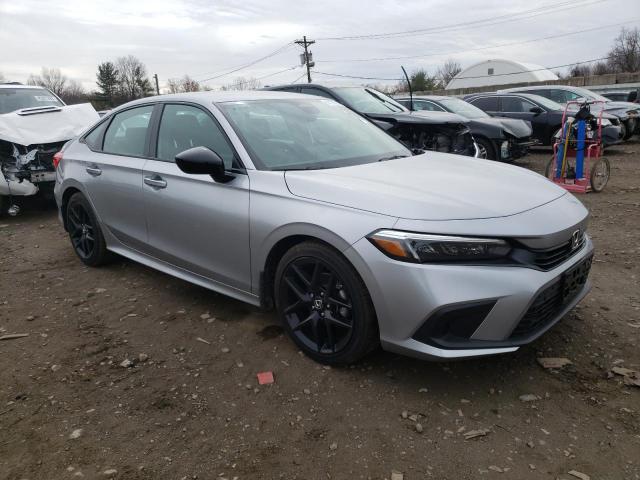 2HGFE2F54PH513768 - 2023 HONDA CIVIC SPORT 银色 照片 4