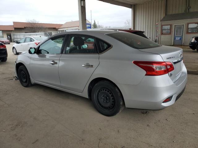 3N1AB7AP7HL650089 - 2017 NISSAN SENTRA S SILVER photo 2