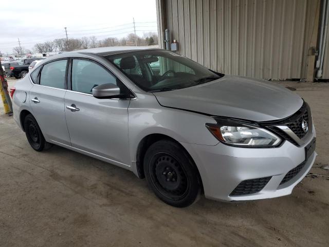 3N1AB7AP7HL650089 - 2017 NISSAN SENTRA S SILVER photo 4