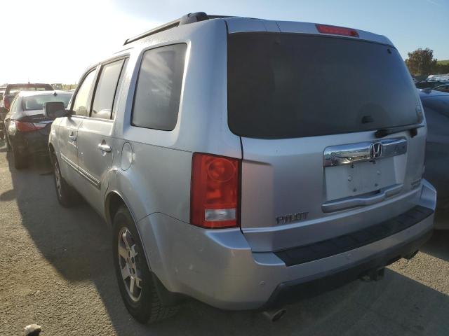 5FNYF4H96BB022357 - 2011 HONDA PILOT TOURING SILVER photo 2