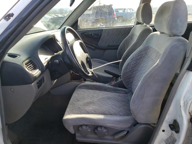 JF1SF6557WH782019 - 1998 SUBARU FORESTER S WHITE photo 7