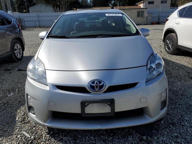 JTDKN3DU8B5323405 - 2011 TOYOTA PRIUS SILVER photo 5