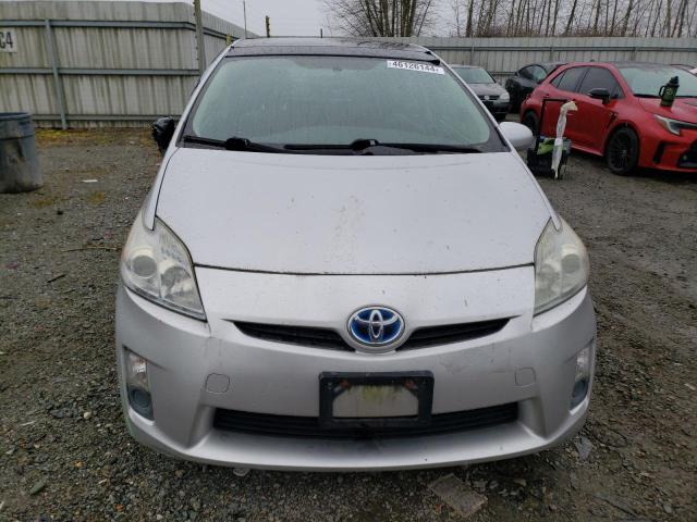 JTDKN3DU6A0217157 - 2010 TOYOTA PRIUS SILVER photo 5