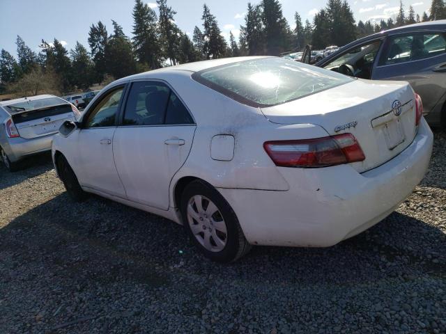 4T1BE46K59U836544 - 2009 TOYOTA CAMRY BASE WHITE photo 2