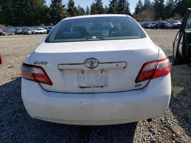 4T1BE46K59U836544 - 2009 TOYOTA CAMRY BASE WHITE photo 6