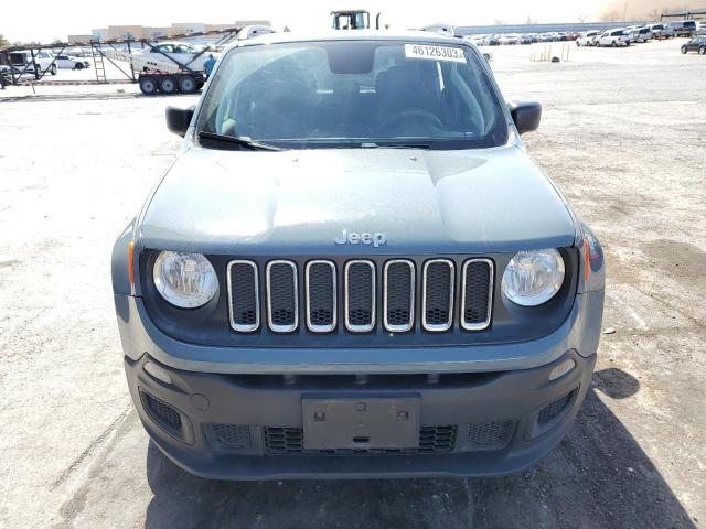 ZACCJAAB7JPH01193 - 2018 JEEP RENEGADE SPORT GRAY photo 5