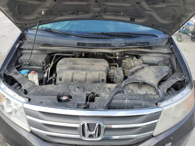 5FNRL5H62DB086438 - 2013 HONDA ODYSSEY EXL GRAY photo 12