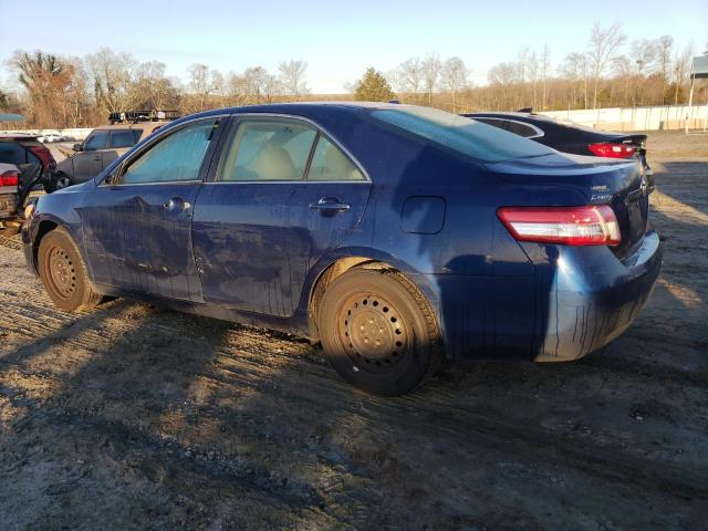 4T1BF3EK2BU712648 - 2011 TOYOTA CAMRY BASE BLUE photo 2