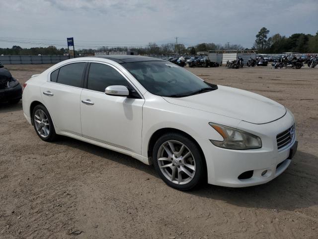 1N4AA5AP4BC814797 - 2011 NISSAN MAXIMA S WHITE photo 4