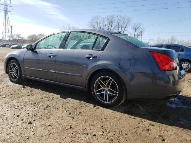 1N4BA41E18C834172 - 2008 NISSAN MAXIMA SE GRAY photo 2