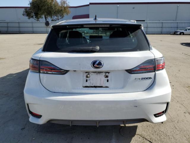 JTHKD5BH9E2205355 - 2014 LEXUS CT 200 WHITE photo 6