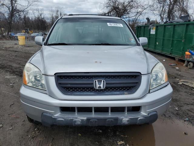 2HKYF18693H511388 - 2003 HONDA PILOT EXL SILVER photo 5