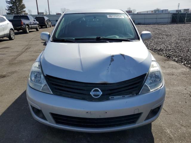 3N1BC1CP3BL379907 - 2011 NISSAN VERSA S SILVER photo 5