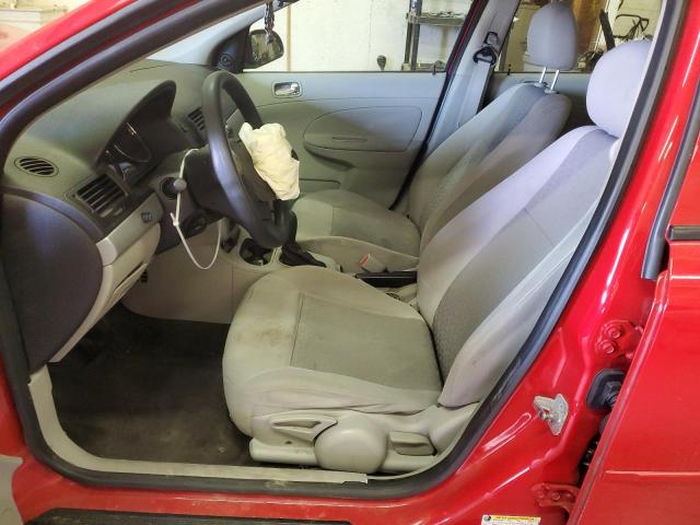 1G1AB5F55A7126726 - 2010 CHEVROLET COBALT LS RED photo 7