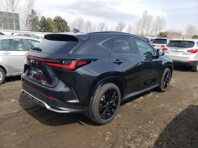 2T2KGCEZ7NC015987 - 2022 LEXUS NX 350 BLACK photo 3