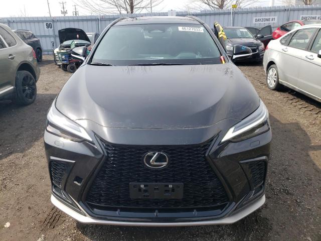 2T2KGCEZ7NC015987 - 2022 LEXUS NX 350 BLACK photo 5