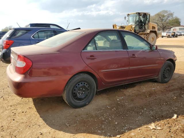 4T1BE32K62U113971 - 2002 TOYOTA CAMRY LE MAROON photo 3