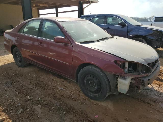 4T1BE32K62U113971 - 2002 TOYOTA CAMRY LE MAROON photo 4