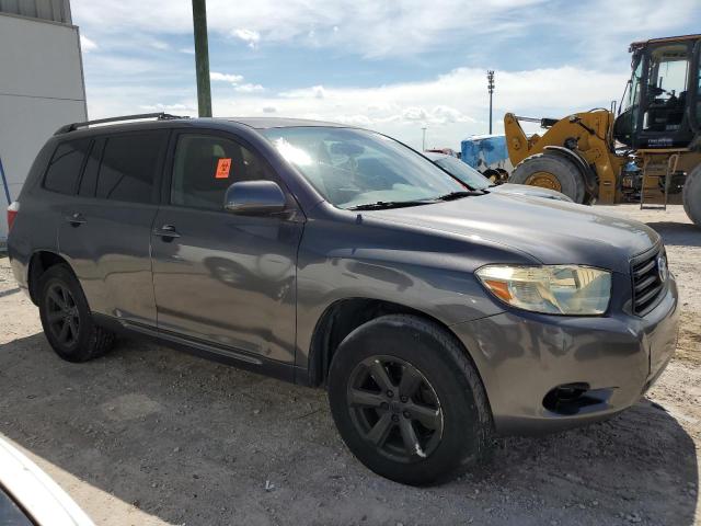 JTEDS41A182060651 - 2008 TOYOTA HIGHLANDER GRAY photo 4