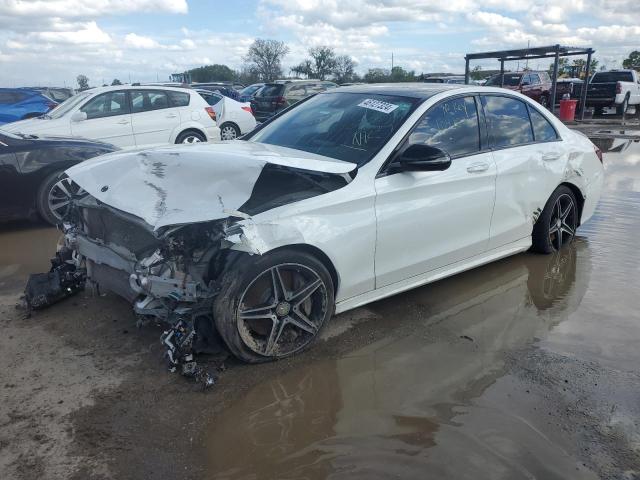 55SWF6EB6GU126895 - 2016 MERCEDES-BENZ C 450 4MATIC AMG WHITE photo 1