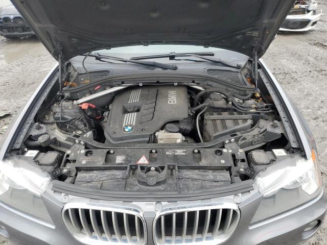 5UXWX5C52CL724784 - 2012 BMW X3 XDRIVE28I GRAY photo 12