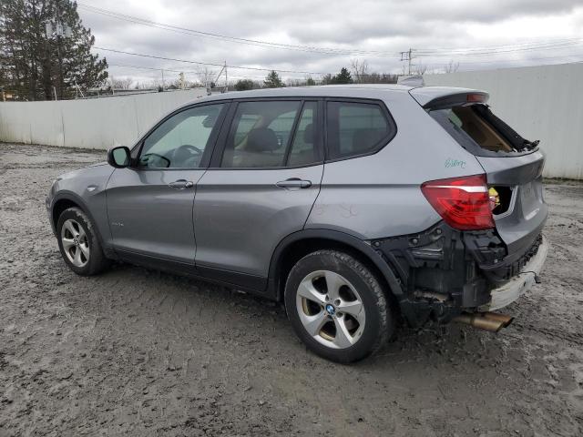 5UXWX5C52CL724784 - 2012 BMW X3 XDRIVE28I GRAY photo 2