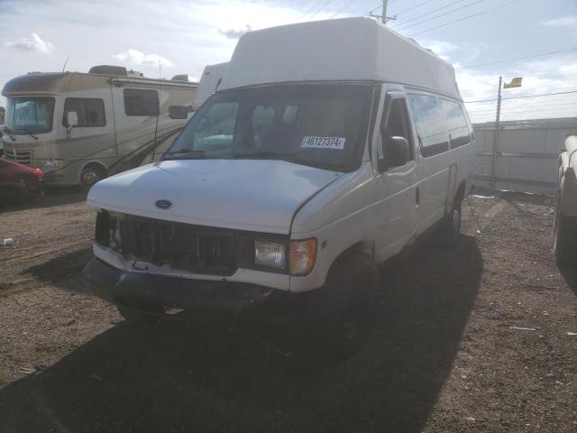 1FTNS24LX2HB77837 - 2002 FORD ECONOLINE E250 VAN WHITE photo 1