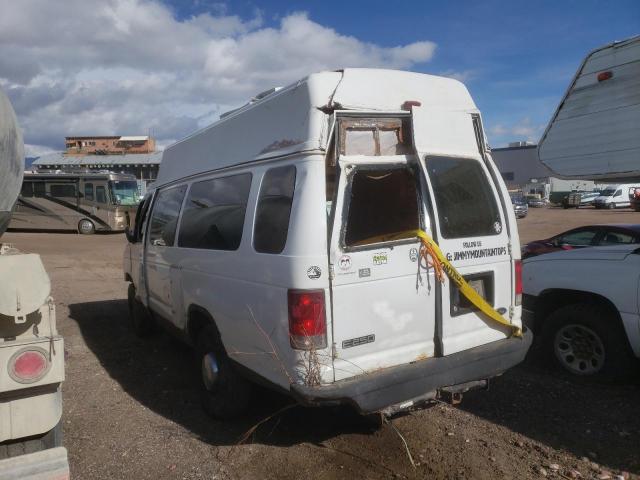 1FTNS24LX2HB77837 - 2002 FORD ECONOLINE E250 VAN WHITE photo 2