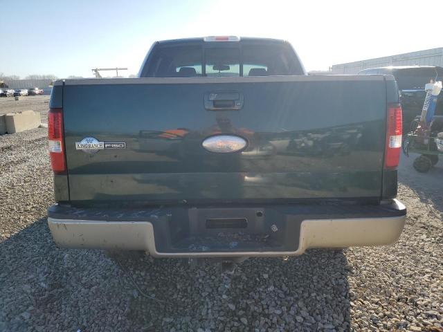 1FTPW14587KD01820 - 2007 FORD F150 SUPERCREW GREEN photo 6