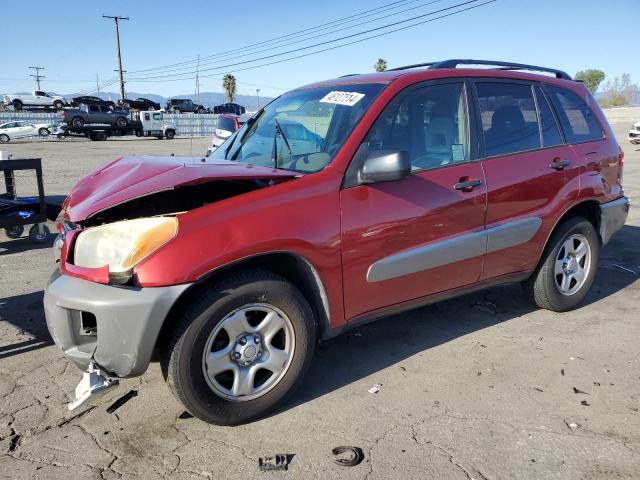 JTEGH20V730118612 - 2003 TOYOTA RAV4 RED photo 1