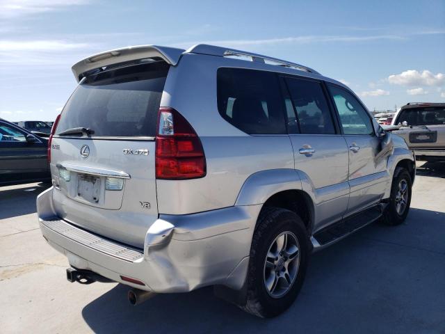 JTJBT20X680159865 - 2008 LEXUS GX 470 SILVER photo 3