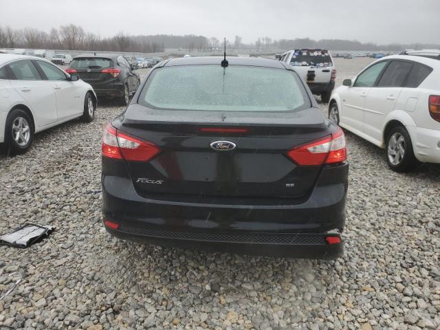 1FAHP3F20CL431486 - 2012 FORD FOCUS SE BLACK photo 6