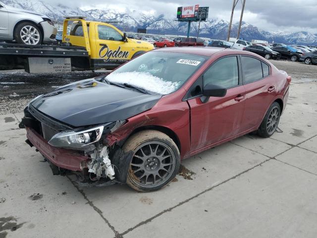 4S3GKAA69J3603773 - 2018 SUBARU IMPREZA RED photo 1