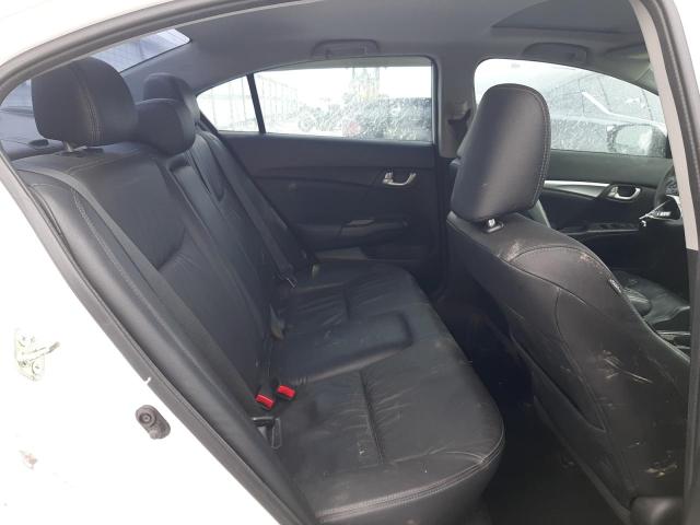19XFB2F91EE065427 - 2014 HONDA CIVIC EXL WHITE photo 10