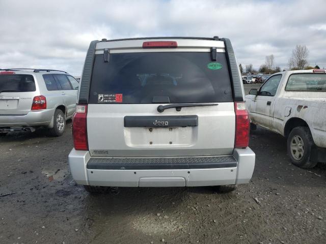 1J8HH48K59C500250 - 2009 JEEP COMMANDER SPORT SILVER photo 6