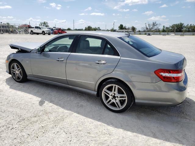 WDDHF9BB0CA549240 - 2012 MERCEDES-BENZ E 550 4MATIC SILVER photo 2