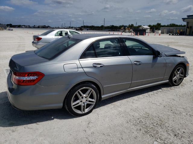 WDDHF9BB0CA549240 - 2012 MERCEDES-BENZ E 550 4MATIC SILVER photo 3