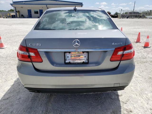 WDDHF9BB0CA549240 - 2012 MERCEDES-BENZ E 550 4MATIC SILVER photo 6