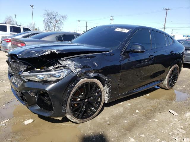 5UXCY4C06M9E01287 - 2021 BMW X6 SDRIVE 40I BLACK photo 1