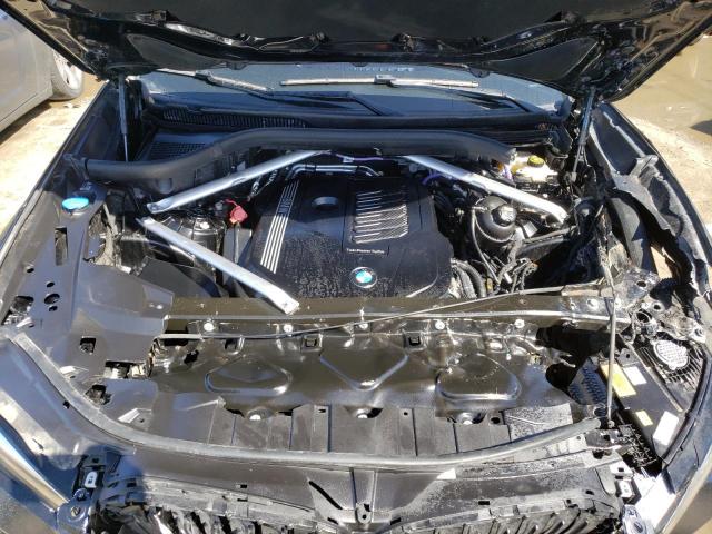 5UXCY4C06M9E01287 - 2021 BMW X6 SDRIVE 40I BLACK photo 12