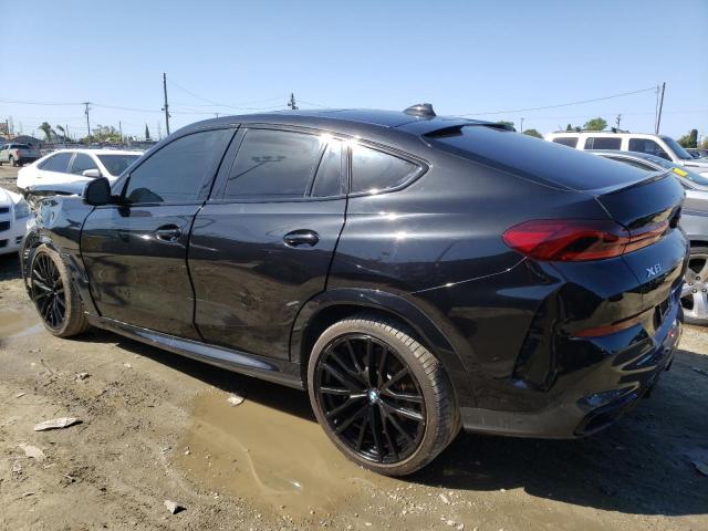 5UXCY4C06M9E01287 - 2021 BMW X6 SDRIVE 40I BLACK photo 2